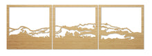 Load image into Gallery viewer, Te Mata Peak, the Sleeping Giant, Hawkes Bay, New Zealand, Bamboo Wall Art in the home made by Good.Kiwi