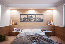 Load image into Gallery viewer, Mt Cook, Mount Cook, Aorangi PET Recycled Plastic pin board material Wall Art in the home made by Good.Kiwi