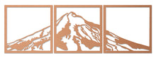 Load image into Gallery viewer, Mt Egmont/Mt Taranaki Brushed Copper ACM Wall Art in the home made by Good.Kiwi