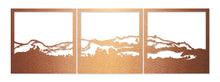 Load image into Gallery viewer, Te Mata Peak, the Sleeping Giant, Hawkes Bay, New Zealand, Brushed Copper ACM Wall Art in the home made by Good.Kiwi