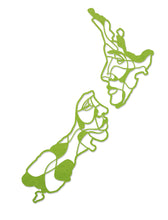 Load image into Gallery viewer, New Zealand Faces Wall Art, 9mm Pin Board Material