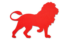 Load image into Gallery viewer, Lion Silhouette - 9mm Pin Board Material