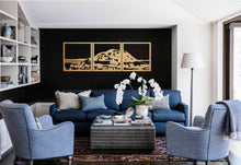 Load image into Gallery viewer, Mt Maunganui, Mount Maunganui, Bamboo Wall Art in the home made by Good.Kiwi