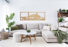 Load image into Gallery viewer, Mt Maunganui, Mount Maunganui, Bamboo Wall Art in the home made by Good.Kiwi
