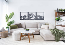 Load image into Gallery viewer, Mt Cook, Mount Cook, Aorangi PET Recycled Plastic pin board material Wall Art in the home made by Good.Kiwi