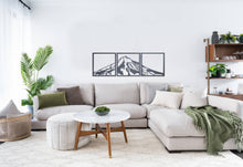 Load image into Gallery viewer, Mt Taranaki/Mt Egmont PET Recycled Plastic pin board material Wall Art in the home made by Good.Kiwi