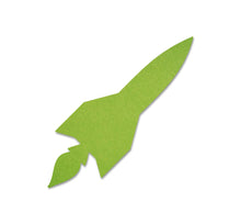 Load image into Gallery viewer, Rocket Silhouette - 9mm Pin Board Material