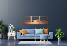 Load image into Gallery viewer, Te Mata Peak, the Sleeping Giant, Hawkes Bay, New Zealand, Brushed Copper ACM Wall Art in the home made by Good.Kiwi