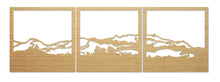 Load image into Gallery viewer, Te Mata Peak, the Sleeping Giant, Hawkes Bay, New Zealand, Bamboo Wall Art in the home made by Good.Kiwi
