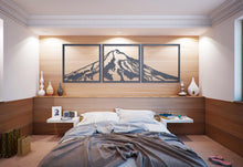 Load image into Gallery viewer, Mt Taranaki/Mt Egmont PET Recycled Plastic pin board material Wall Art in the home made by Good.Kiwi
