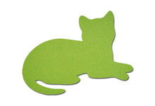 Load image into Gallery viewer, Cat Silhouette - 9mm Pin Board Material
