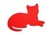 Load image into Gallery viewer, Cat Silhouette - 9mm Pin Board Material
