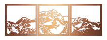 Load image into Gallery viewer, Mt Cook, Mount Cook, Aorangi Brushed Copper ACM Wall Art in the home made by Good.Kiwi
