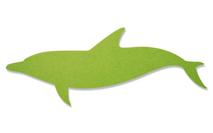 Dolphin Silhouette - 9 mm Pin Board Material