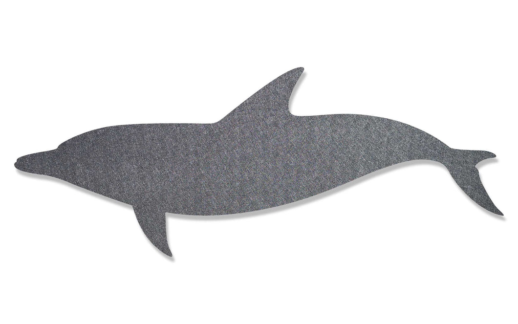 Dolphin Silhouette - 9 mm Pin Board Material