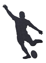 Load image into Gallery viewer, Rugby Player Silhouette - 9mm Pin Board Material
