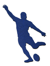 Load image into Gallery viewer, Rugby Player Silhouette - 9mm Pin Board Material
