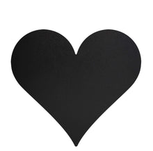 Load image into Gallery viewer, Heart Silhouette - 3mm Blackboard
