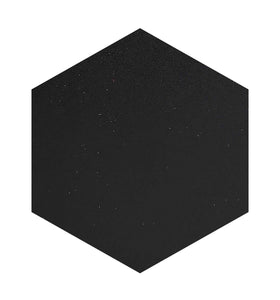 Hexagon Silhouette - 3mm Blackboard