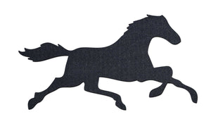 Horse Silhouette - 9mm Pin Board Material