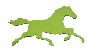 Horse Silhouette - 9mm Pin Board Material