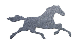 Horse Silhouette - 9mm Pin Board Material