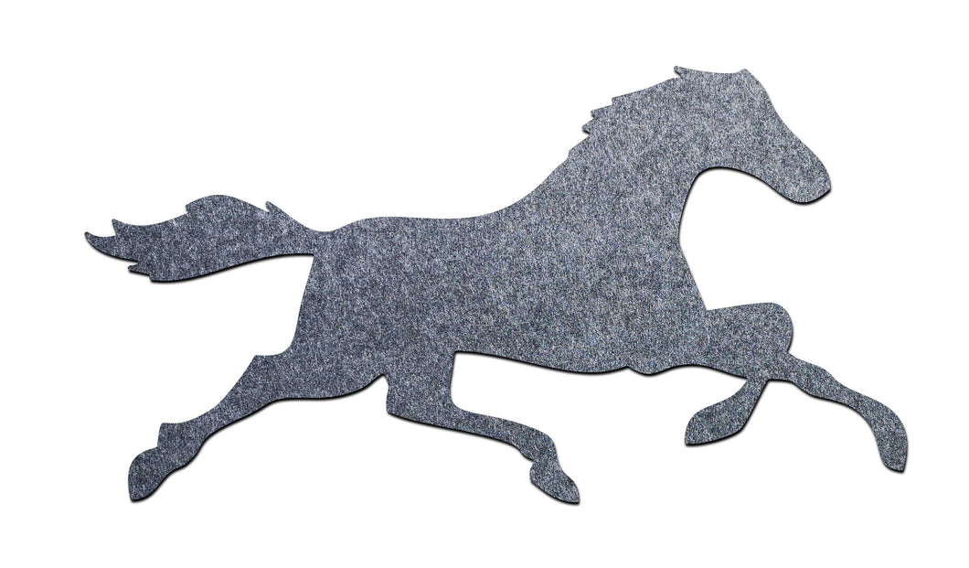 Horse Silhouette - 9mm Pin Board Material