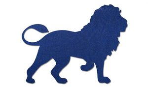 Lion Silhouette - 9mm Pin Board Material