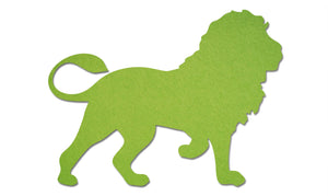 Lion Silhouette - 9mm Pin Board Material