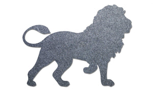 Lion Silhouette - 9mm Pin Board Material