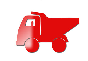 Dump Truck Silhouette - 3mm ACM Board