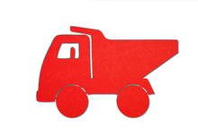 Load image into Gallery viewer, Dump Truck Silhouette - 9mm Pin Board Material
