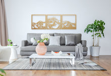 Load image into Gallery viewer, Mt Cook, Mount Cook, Aorangi Bamboo Wall Art in the home made by Good.Kiwi
