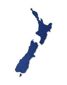 New Zealand Silhouette - 9mm Pin Board Material