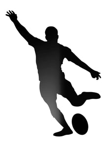 Rugby Player Silhouette - 3mm ACM Board