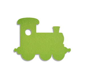 Train Silhouette - 9mm Pin Board Material