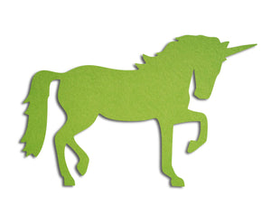 Unicorn Silhouette - 9mm Pin Board Material