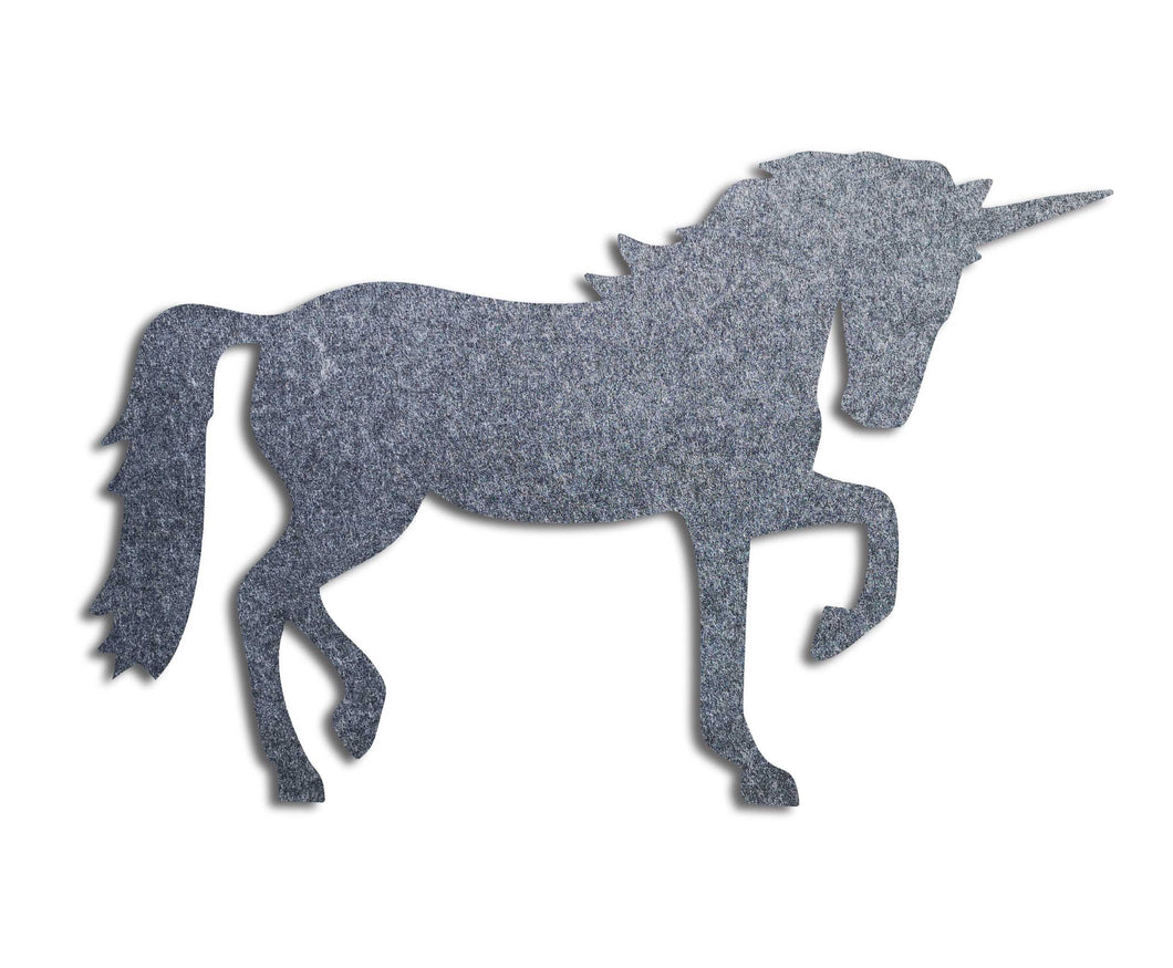 Unicorn Silhouette - 9mm Pin Board Material