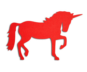 Unicorn Silhouette - 9mm Pin Board Material